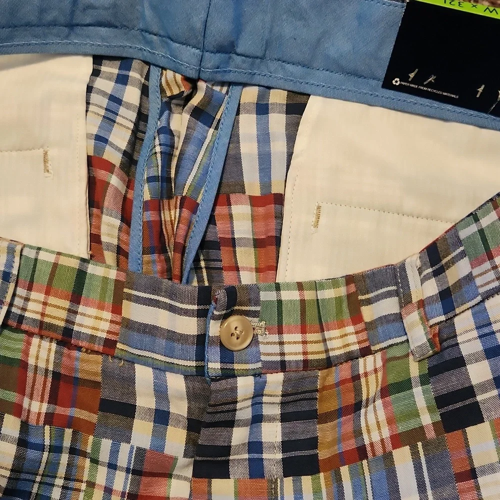 Saddlebred Multicolor Plaid Men’s Pants